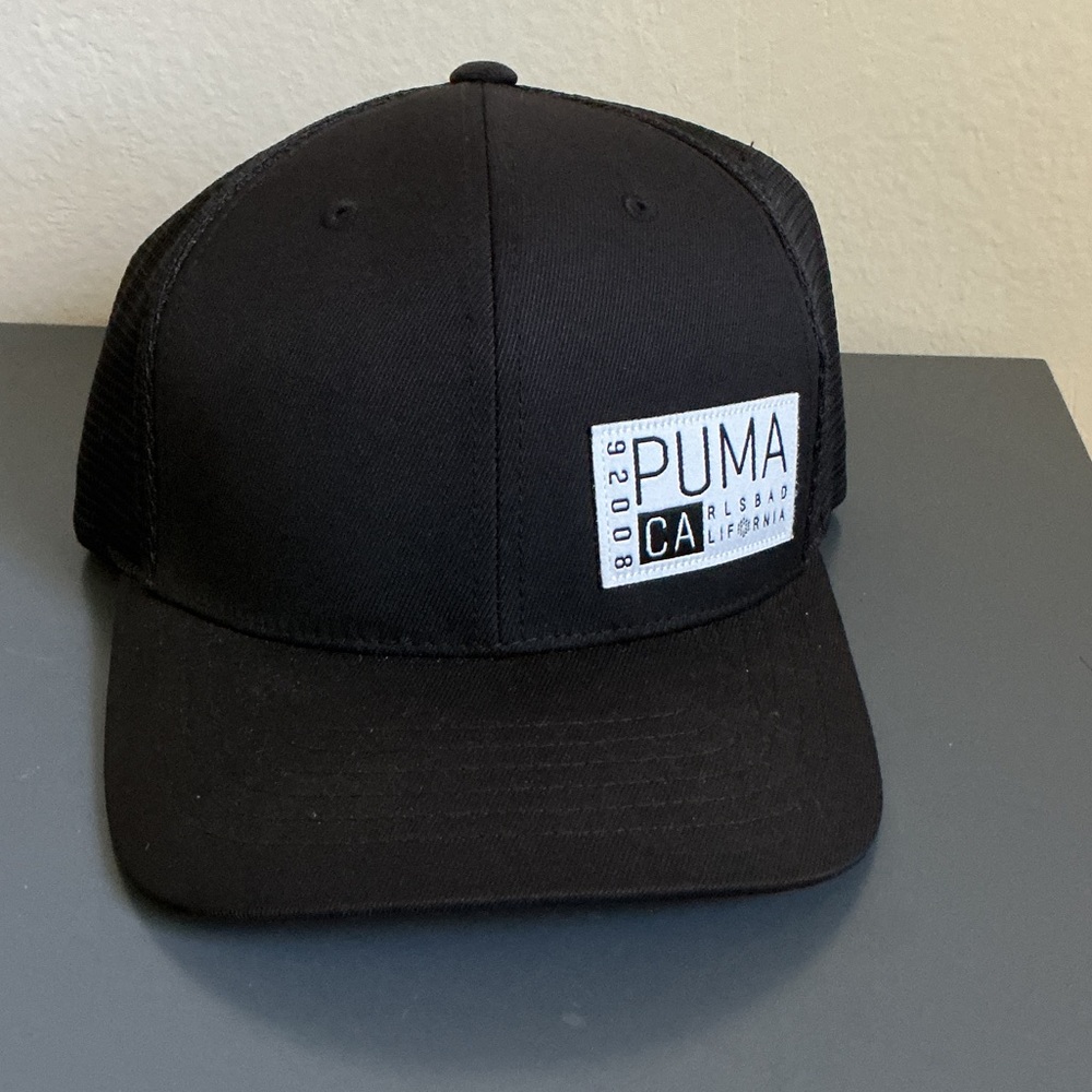 Puma Black Mesh Cap